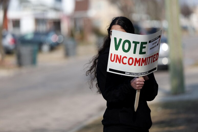 'Uncommitted National Movement ' © ANSA/Getty Images via AFP