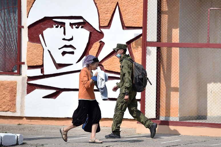 Una immagine di Tiraspol, capitale della Transnistria © ANSA/AFP