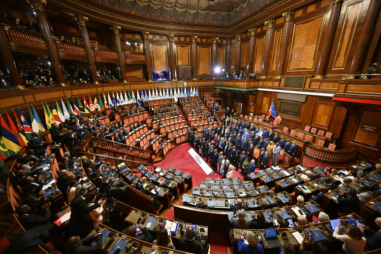 L 'Aula del Senato - RIPRODUZIONE RISERVATA