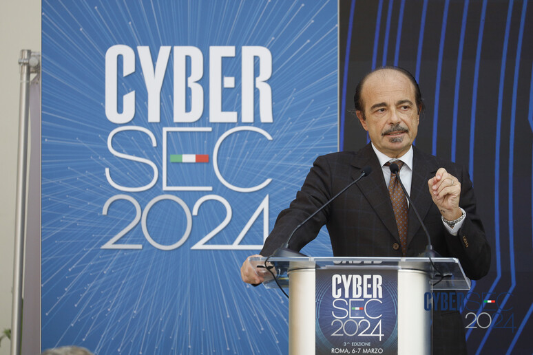 Cybersec2024 - Alessio Butti, Sottosegretario alla Presidenza del Consiglio dei Ministri per l’innovazione tecnologica e la transizione digitale © ANSA/Cybersecurity Italia