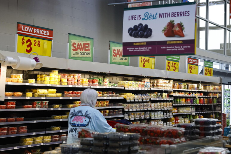 Un supermarket ad Austin in Texas © ANSA/EPA