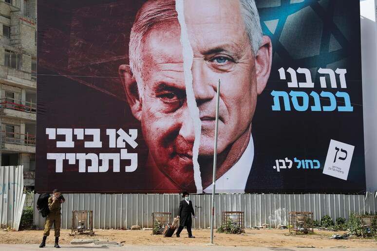 Scade domani l 'ultimatum di Gantz a Netanyahu per restare al governo © ANSA/EPA