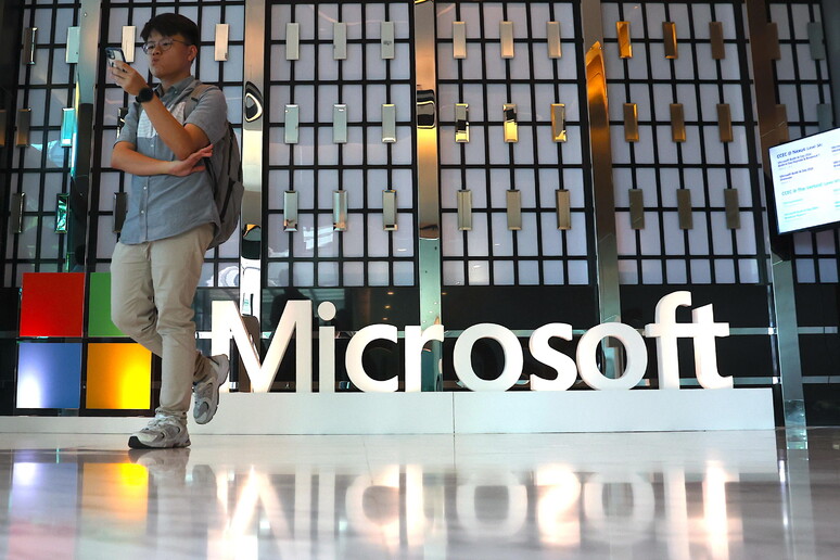 L 'Antitrust Ue avanza contro Microsoft: "Abuso su Teams" © ANSA/EPA