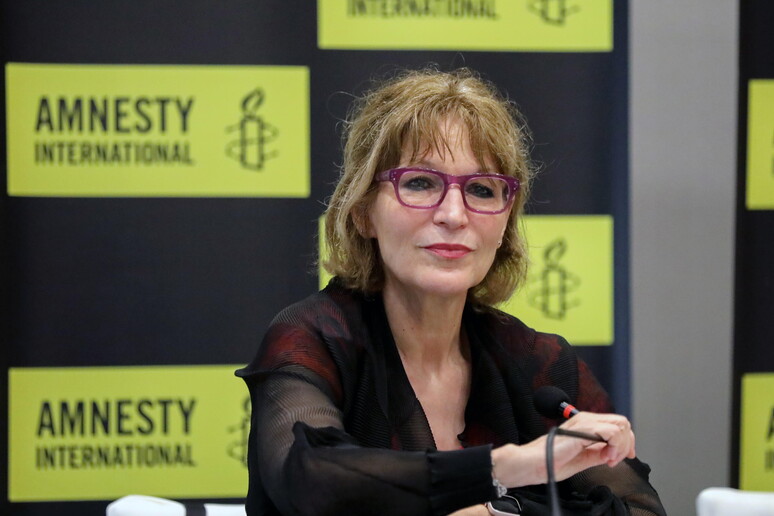 Il segretario generale di Amnesty International Agnès Callamard © ANSA/EPA