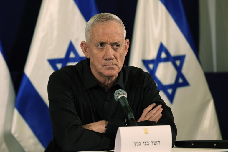 Gantz cancella il discorso sull 'ultimatum a Netanyahu © ANSA/EPA