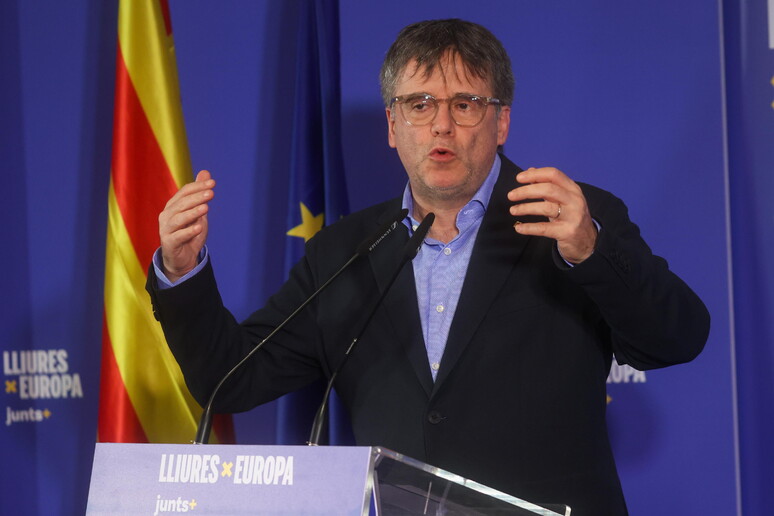 Carles Puigdemont © ANSA/EPA