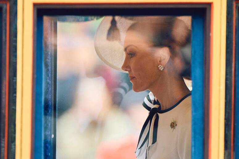 L 'ultima volta che la principessa Kate è stata vista in pubblico, lo scorso 15 maggio © ANSA/AFP