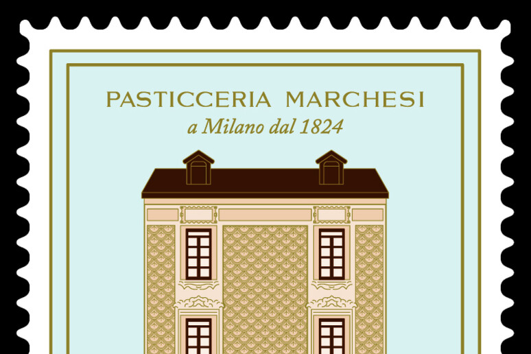 Un francobollo per bicentenario della Pasticceria Marchesi 1824 - RIPRODUZIONE RISERVATA