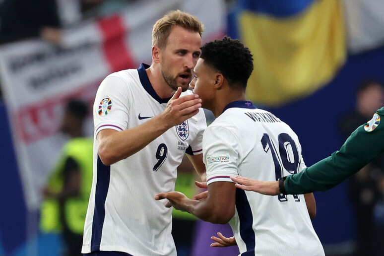 Harry Kane e Oliver Watkins © ANSA/EPA