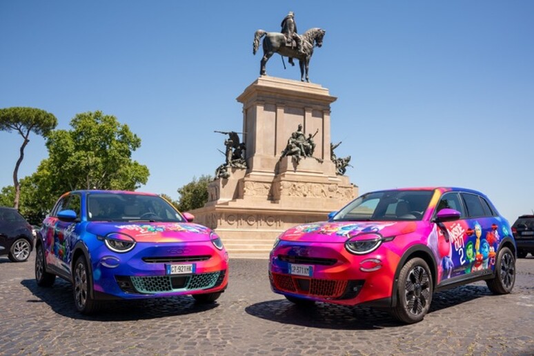 Fiat 600 Hybrid con Disney e Pixar per  'Inside Out 2 ' - RIPRODUZIONE RISERVATA