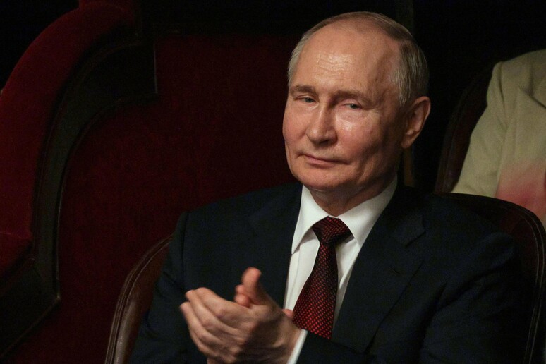 Vladimir Putin © ANSA/AFP