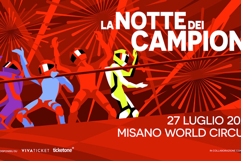 "Notte dei Campioni": show in pista con la Lenovo Race - RIPRODUZIONE RISERVATA
