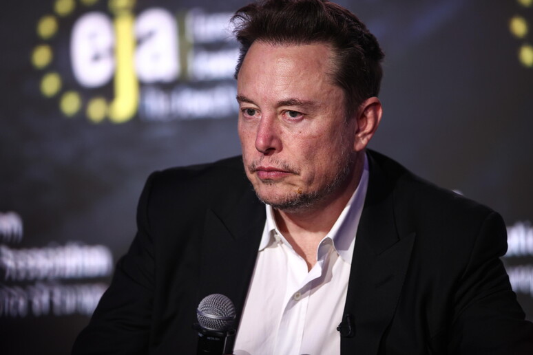 Elon Musk © ANSA/EPA