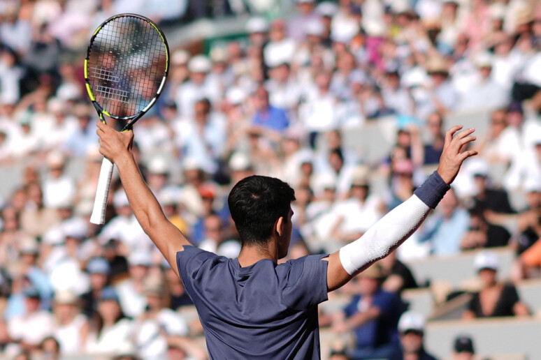 Carlos Alcaraz © ANSA/AFP