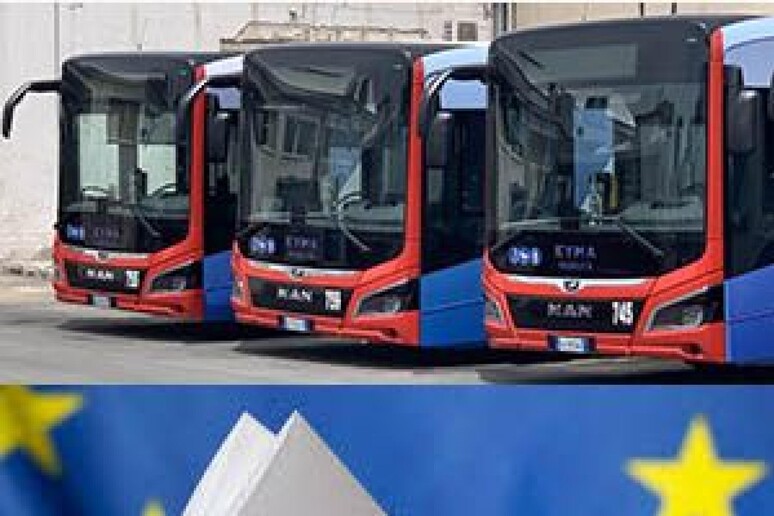 Boom autisti bus Taranto impegnati per elezioni - RIPRODUZIONE RISERVATA