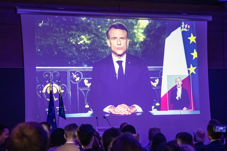 In Francia stravince il partito di Le Pen. Crolla Macron © ANSA/EPA