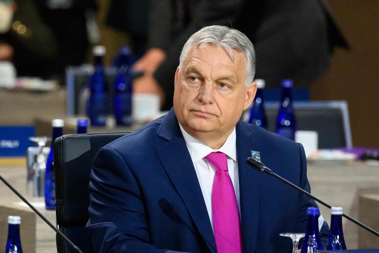 Orban: "L 'Ue e gli Usa isolati sulla guerra. Persa l 'influenza con il Sud globale" © ANSA/AFP