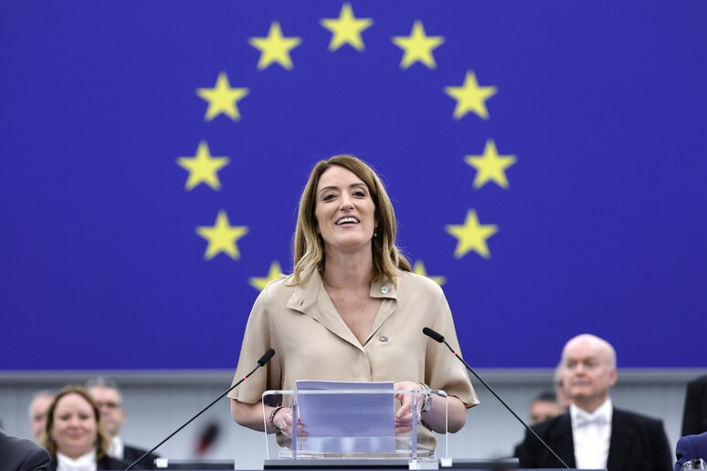 Metsola: "Io posizionata al cuore di una maggioranza pro Ue" - RIPRODUZIONE RISERVATA
