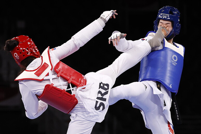 Taekwondo events of the Tokyo 2020 Olympic Games at the Makuhari Messe convention centre, Japan - RIPRODUZIONE RISERVATA