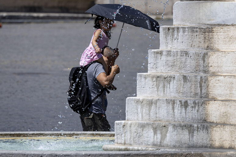 Nuova impennata delle temperature, ma attenzione a temporali di calore - RIPRODUZIONE RISERVATA