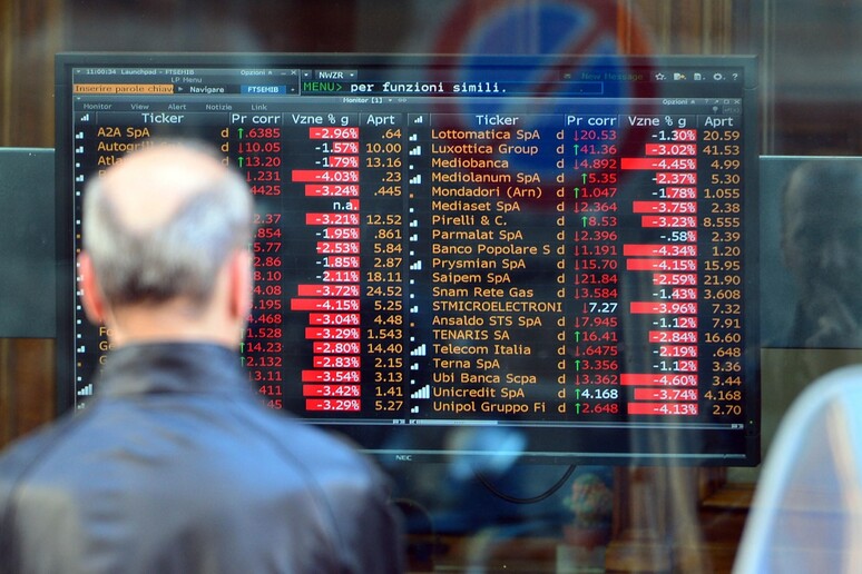 I listini di Borsa © ANSA/AFP