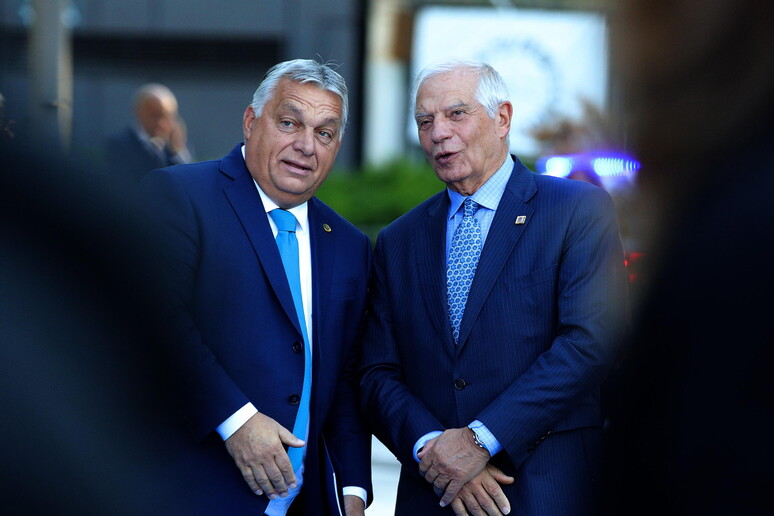 Orban contro Borrell sulla visita a Mosca: "Assurdità burocratica brusselliana" © ANSA/EPA