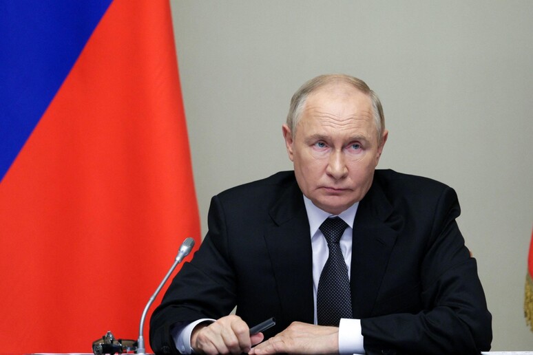 Il presidente russo Vladimir Putin © ANSA/AFP