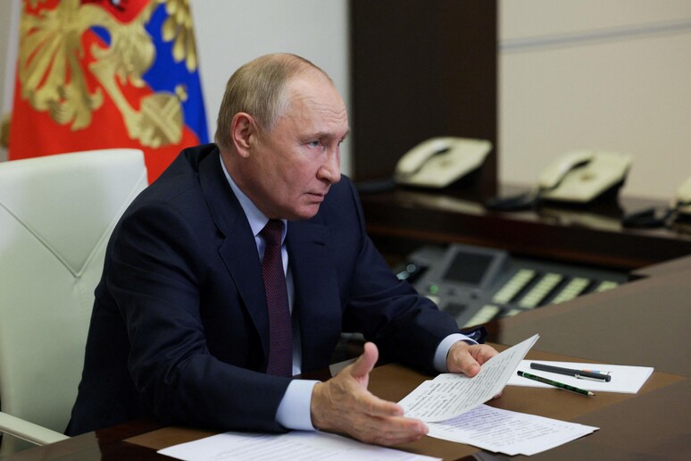 Vladimir Putin © ANSA/AFP