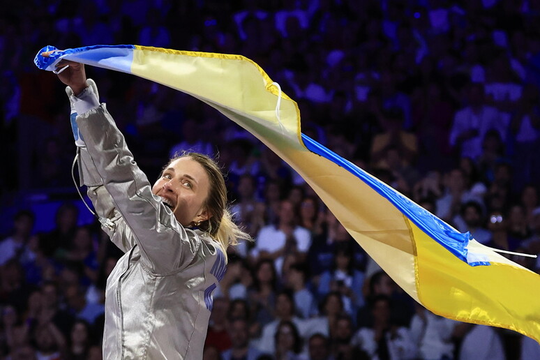 Olga Kharlan © ANSA/EPA