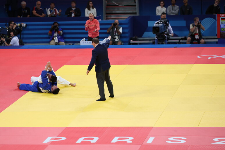 Combattimenti di Judo © ANSA/EPA