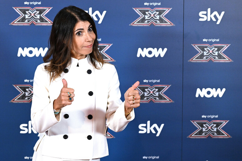 Giorgia alla presentazione di X Factor - RIPRODUZIONE RISERVATA