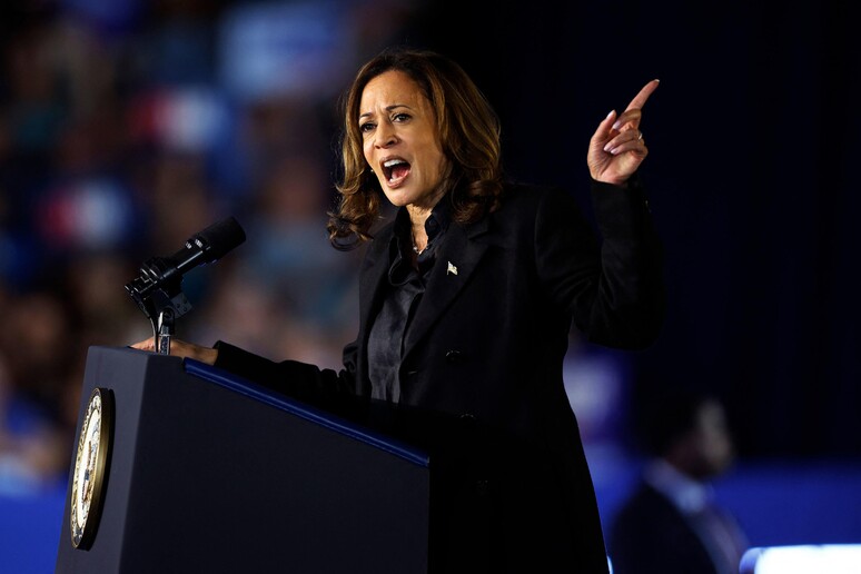 Kamala Harris in Pennsylvania © ANSA/Getty Images via AFP