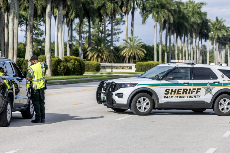 Assassination attempt on Donald Trump in West Palm Beach, Florida © ANSA/EPA