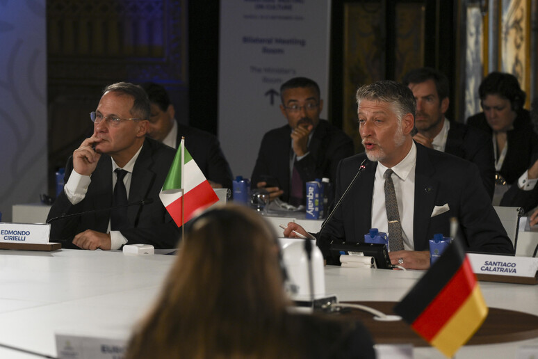 G7 Ministers ' Meeting on Culture in Naples - RIPRODUZIONE RISERVATA