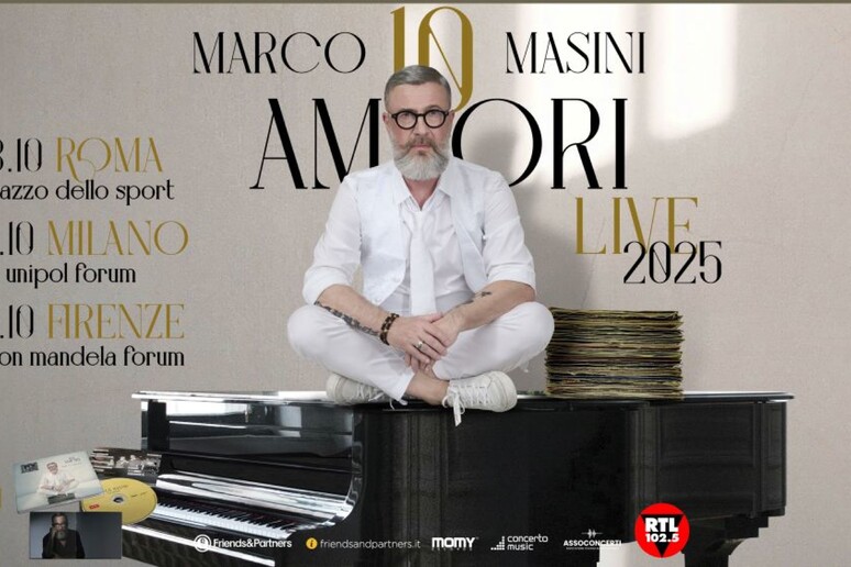 Marco Masini - RIPRODUZIONE RISERVATA