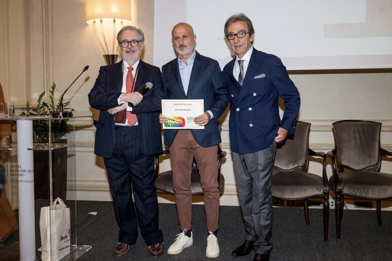 Un momento della premiazione di Chiasso - RIPRODUZIONE RISERVATA