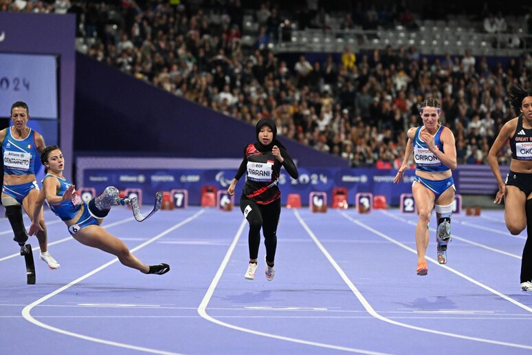 Parigi: rivisto fotofinish 100 donne, bronzo alla Contrafatto