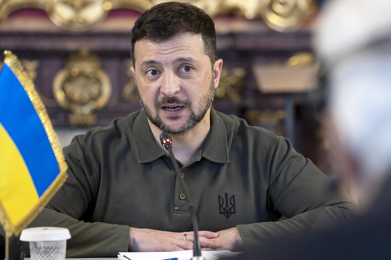 Zelensky, 'grato all'Italia per tutto il suo sostegno'