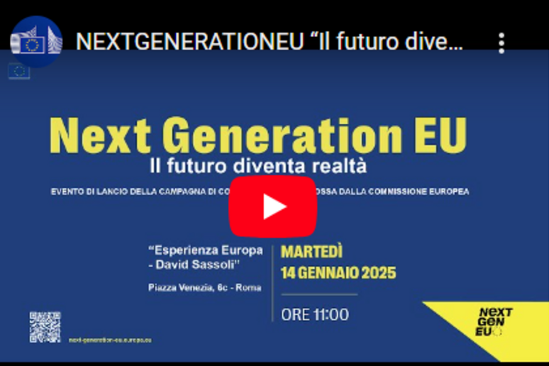 Next Generation Eu - RIPRODUZIONE RISERVATA