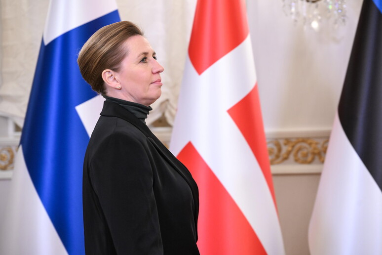 Mette Frederiksen, premier della Danimarca © ANSA/EPA