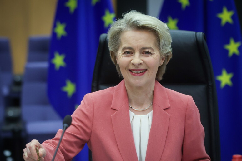 European Commission President Ursula von der Leyen - RIPRODUZIONE RISERVATA