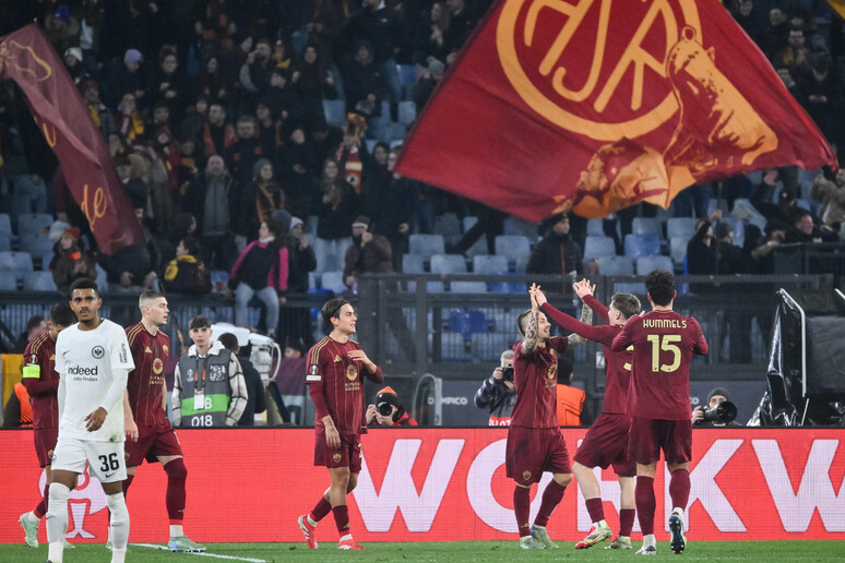 Europa League: Roma-Eintracht 1-0, Braga-Lazio 1-0 DIRETTA E FOTO - Calcio  - Ansa.it