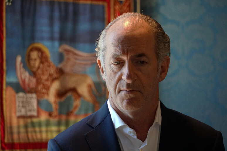 Il Presidente della Giunta Regionale del Veneto Luca Zaia - RIPRODUZIONE RISERVATA