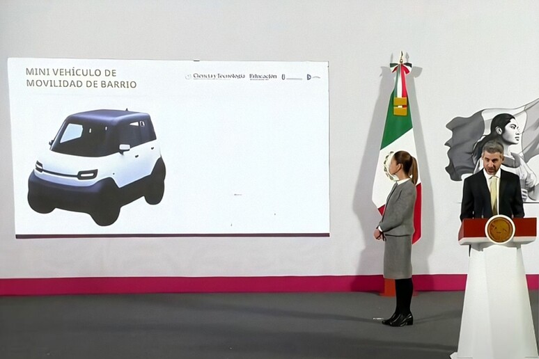 Presentata l'auto elettrica messicana Olinia