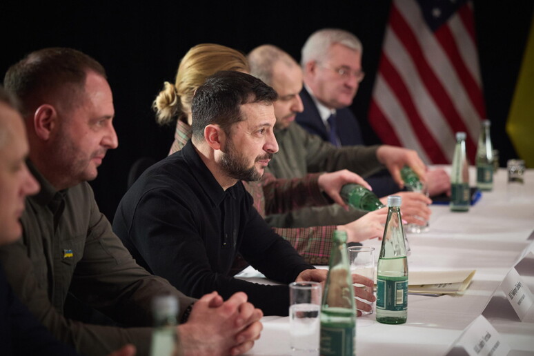 Zelensky alla conferenza di Monaco © ANSA/EPA