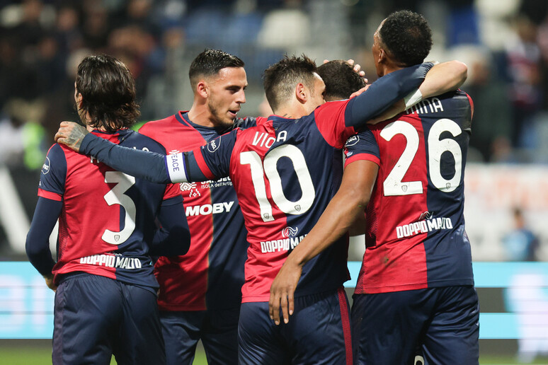 Calcio: Cagliari-Lazio 1-2 - RIPRODUZIONE RISERVATA